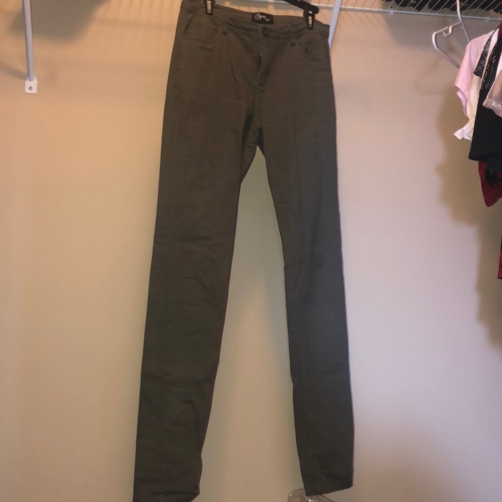 Olive khaki dress pants